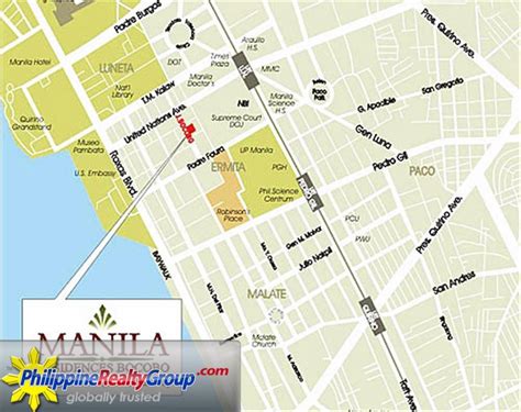 google map ermita manila